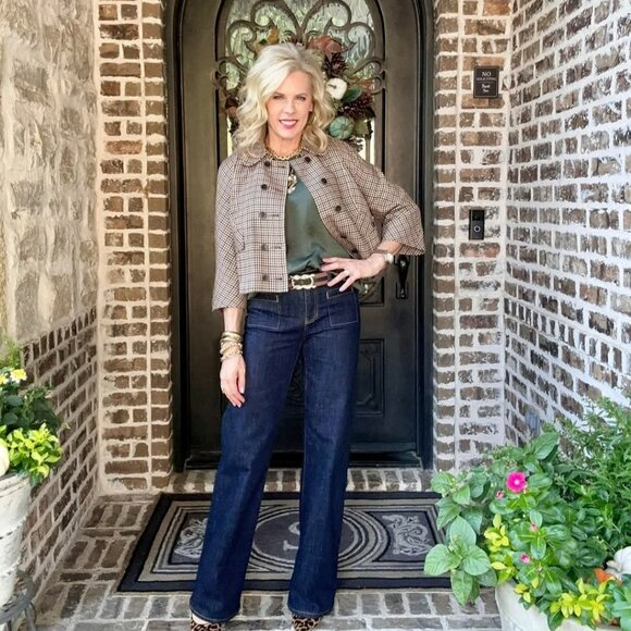 Cabi 4678 Heritage Houndstooth Showroom Jacket Fall 2024 - large - Picture 12 of 15